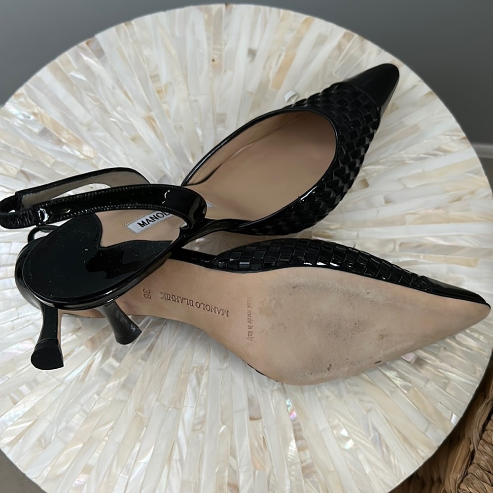 Lightly worn vintage Manolo’s - a steal for the price!